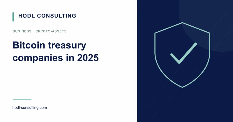 Bitcoin treasury companies in 2025