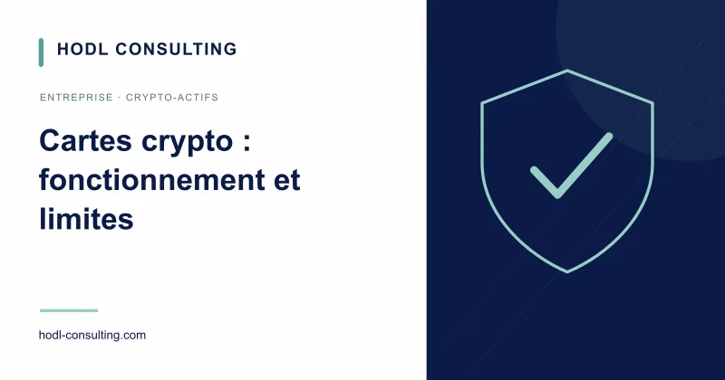Cartes crypto : fonctionnement et limites