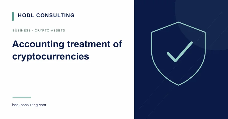 Accounting treatment of cryptocurrencies