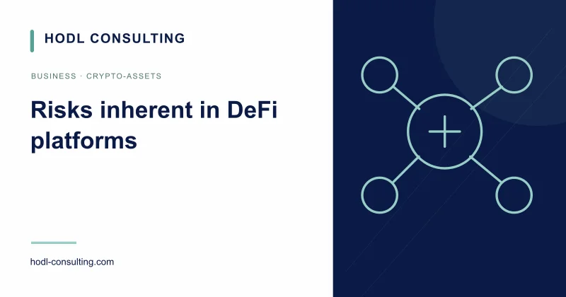 Risks inherent in DeFi platforms
