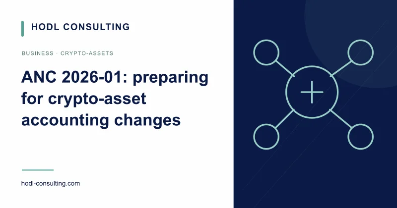 ANC 2026-01: preparing for crypto-asset accounting changes