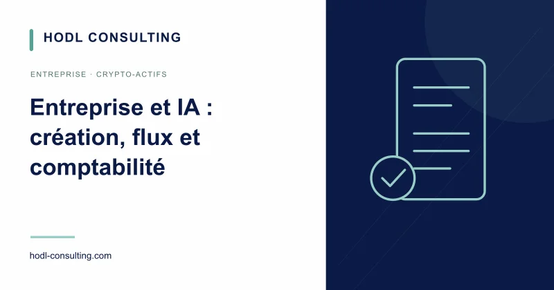 Activité pilotée avec l’IA : organiser la création, les flux et la comptabilité