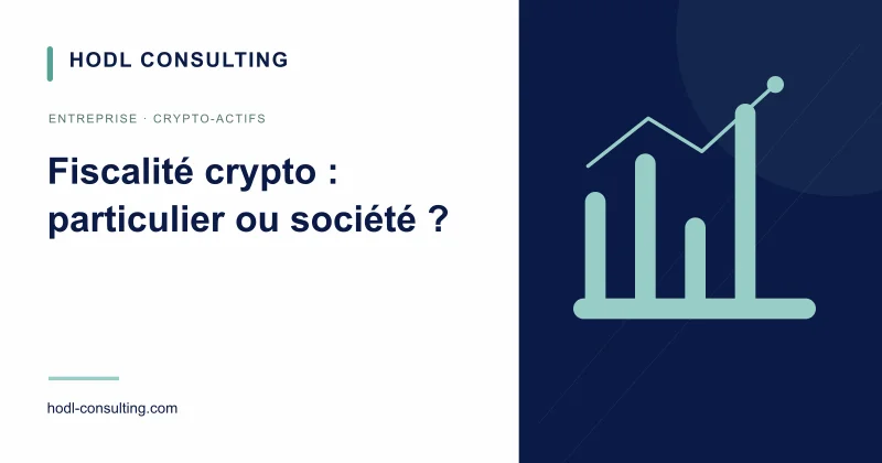 Fiscalité crypto : distinguer le PFU privé du régime de la société