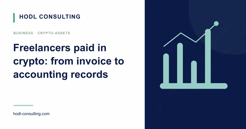 Freelancers paid in crypto: from invoice to accounting records