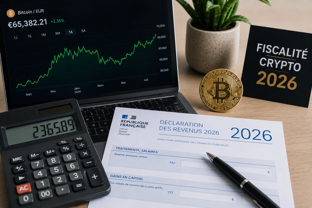 Fiscalité crypto 2026 : non, la flat tax n&rsquo;est plus à 30 %