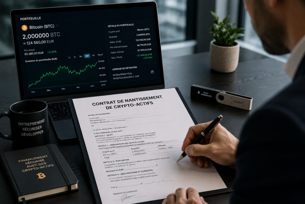 Crypto collateral in France: what the May 2026 decree changes